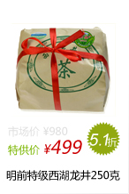 2013新茶正宗明前特级西湖龙井茶250g